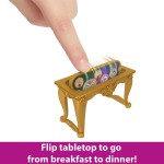 Mattel Disney Princess Μίνι Κούκλες Το Παλάτι Της Πεντάμορφης Σετ Παιχνιδιών JDP54 194735288588