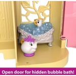 Mattel Disney Princess Μίνι Κούκλες Το Παλάτι Της Πεντάμορφης Σετ Παιχνιδιών JDP54 194735288588
