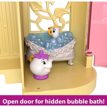Mattel Disney Princess Μίνι Κούκλες Το Παλάτι Της Πεντάμορφης Σετ Παιχνιδιών JDP54 194735288588