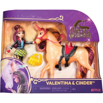 Spin Master unicorn academy, small  set with 2 riding accessories and hair styling tool 107764 681147037106