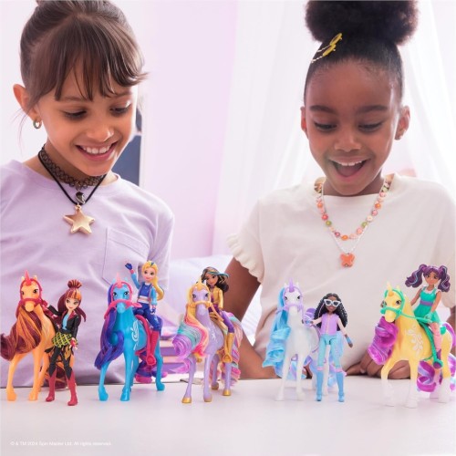 Spin Master Unicorn Academy: Ava & Leaf - Κούκλα Και Μονόκερος (20149004), Μικρό Σετ Με 2 Αξεσουάρ Ιππασίας 107764 681147037106