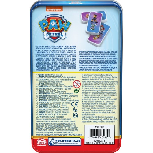 Spin Master Paw Patrol: Dominoes (6067468) 086792 778988404669