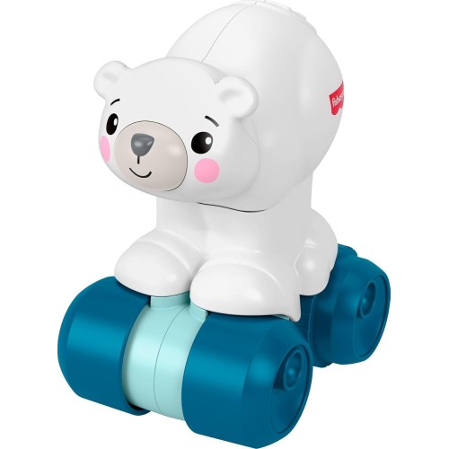 Mattel Fisher-Price Πολική Αρκουδίτσα Με Κίνηση Crawl-After Polar Bear  JDL63 194735286911