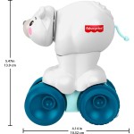 Mattel Fisher-Price Πολική Αρκουδίτσα Με Κίνηση Crawl-After Polar Bear  JDL63 194735286911