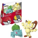 Mega Pokemon Bulbasaur & Meowth HXP11 / JCR82 194735275342
