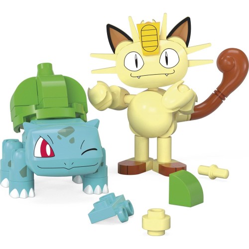 Mega Pokemon Bulbasaur & Meowth HXP11 / JCR82 194735275342