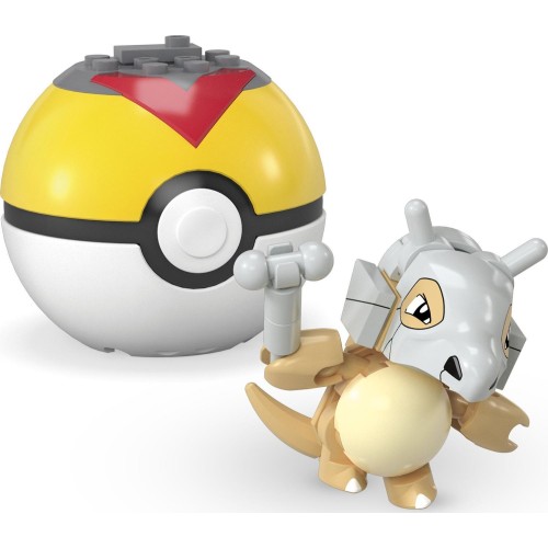 MEGA Pokemon-Pokeball Σετ Των 2 Pokemon Squirtle And Cubone Pokemon Κατασκευών HXP11 / HXP15 194735235728