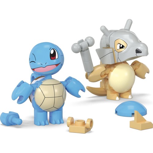 MEGA Pokemon-Pokeball Σετ Των 2 Pokemon Squirtle And Cubone Pokemon Κατασκευών HXP11 / HXP15 194735235728