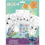 kids licensing Disney Stitch KL Σετ Χρωματισμού Με Αυτοκόλλητα Stitch ST00105 5903235687228
