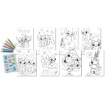 kids licensing Disney Stitch KL Σετ Χρωματισμού Με Αυτοκόλλητα Stitch ST00105 5903235687228