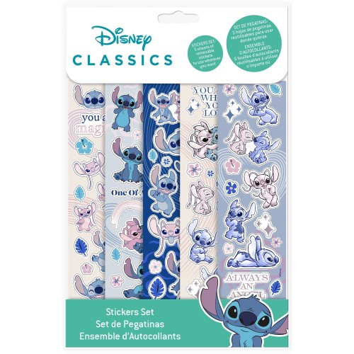 kids licensing Disney Stitch KL Σετ Αυτοκόλλητα Stitch ST00007 8435507877282