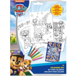 kids licensing KL Σετ Χρωματισμού Με Αυτοκόλλητα Paw Patrol PW20005 8435507891905
