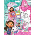 kids licensing Gabbys Dollhouse KL Colouring Set With Stickers Cabbys Dollhouse GD00083 8435507885560