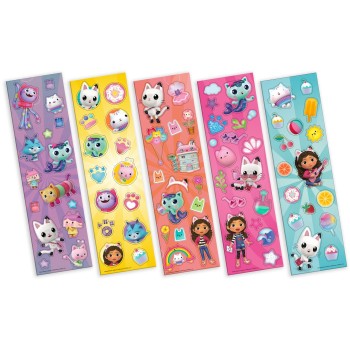 kids licensing Gabbys Dollhouse KL Stickers Set Cabbys Dollhouse GD00030 8435507876827