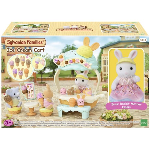 Epoch Sylvanian Families Καροτσάκι Παγωτών 5833 5054131058336