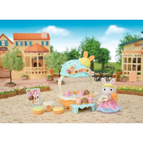 Epoch Sylvanian Families Ice Cream Cart Playset 5833 5054131058336