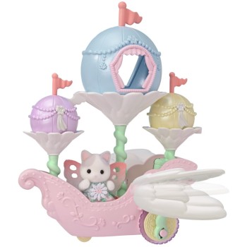 Epoch Sylvanian Families Λουλουδάτο Φανταστικό Ιπτάμενο Κάρο 5827 5054131058275