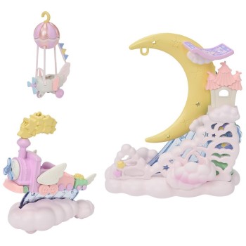 Epoch Sylvanian Families Σετ Παιχνιδιού Παρέλασης Στον Ουρανό 5816 5054131058169