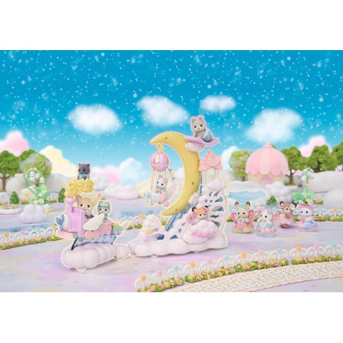 Epoch Sylvanian Families Σετ Παιχνιδιού Παρέλασης Στον Ουρανό 5816 5054131058169