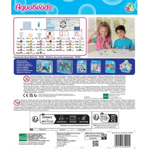 Epoch Aquabeads - Sundaes & Sweets Accessory Kit 35090 5054131350904