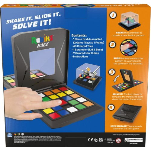 Rubiks Spin Master Rubik's Cube: Race Refresh Board Game (6067243) 086791 778988469521