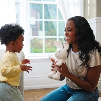 Spin Master Gund  Peek-A-Boo Flora Bunny Plush, Bunny Rabbit Stuffed Animal,  Toy For A 105950 681147082793