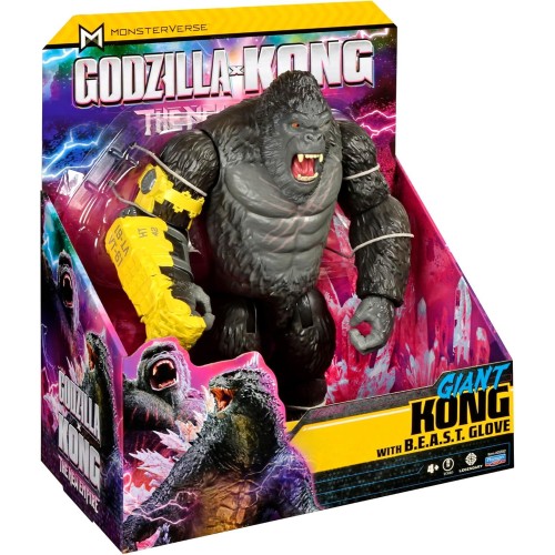 Giochi Preziosi Godzilla x Kong Godzilla For Kong The New Empire - 30 Cm Kong Articulated, Highly Detailed And Equipped, For Chi