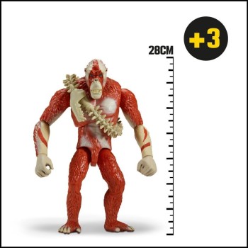 Giochi Preziosi Godzilla x Kong Godzilla For Kong The New Empire - Shar King Of 30 Cm Articulated, Highly Detailed And Equipped,