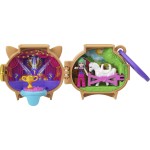 Mattel Polly Pocket Pet Connects Horse, Stackable Compact Playset With Micro Doll and Pet Animal, Mini Toys, Travel Toys GYV99 /
