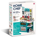 Toys-shop Choice Home Chef Kitchen Tableware Set With Light,Sound,Spray 79X44.5X24cm JU102146 6990225021468