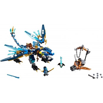 LEGO Ninjago Jay`S Elemental Dragon Ο Δράκος Των Στοιχείων Του Τζέι 70602 5702015591430