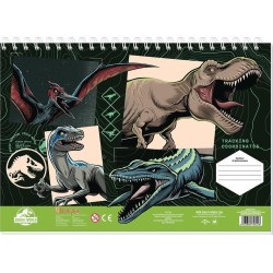 Diakakis imports Jurassic World Μπλοκ Ζωγραφικής Jurassic 23X33 40Φυλ Αυτοκ-Στενσιλ- 2Σελ ΧΡ - 1 Τμχ 000572011 5205698748226