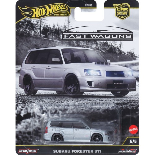Mattel Hot Wheels Premium Car Culture Ronin Run 2 Subaru Forester STI 1:64 Scale Collectible Toy Vehicle FPY86 / JBK87 194735262