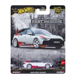 Mattel Hot Wheels Premium Car Culture Fast Wagons 1:64 Scale Die-cast Audi RS 6 Avant Vehicle FPY86 / JBK51 194735262229