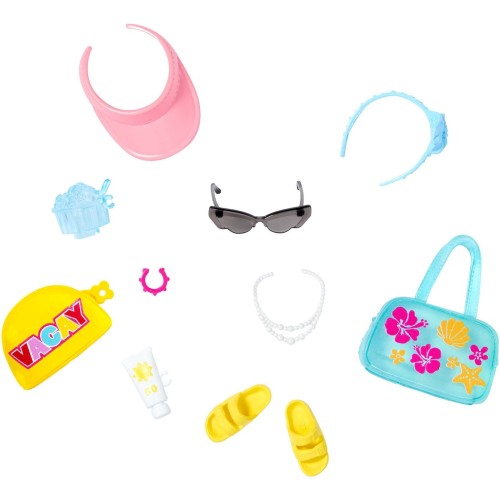 Mattel barbie αξεσουάρ μοδας fashions fashionistas gwd98 αξεσουάρ για κούκλα σετ ρούχων κούκλας GWD98 / HYV09 194735255788