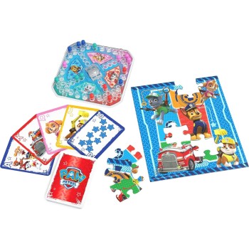 Spin Master PAW Patrol - Game Bundle Με Κάρτες Jumbo - Pop -Up Παιχνίδι Και 24 Κομμάτια Παζλ 097772 778988461747