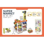 Toys-shop Choice Supermarket Διαδραστικό Παιχνίδι Με Φώτα Και Ήχους 82X48x41 Εκ. Με 60 Αξεσουάρ JU096204 6990225962044