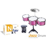 Toys-shop Choice N1 Series Jazz Drum Set With 3 Drums And 1 Chair JM095806 6990225958061
