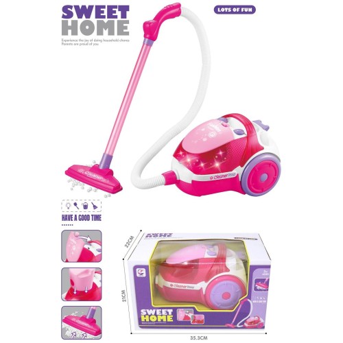 Toys-shop Choice Sweet Home B/O Vacuum Cleaner With Light Without 4*AA Battery JU104603 6990225046034