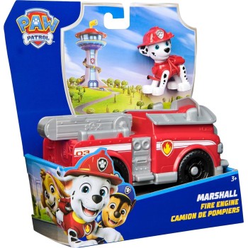 Spin Master paw patrol, marshalls fire engine, toy vehicle with collectible action figu 107191 681147037397