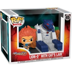 Funko pop! town: tc - lion-o with cats lair - thundercats - collectable vinyl fig 101346 889698837781