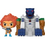 Funko pop! town: tc - lion-o with cats lair - thundercats - collectable vinyl fig 101346 889698837781