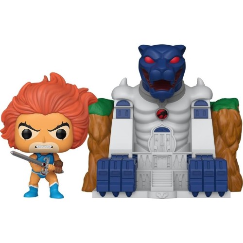Funko Pop! Town: Thundercats - Lion-O With Cat's Lair 45 101346 889698837781