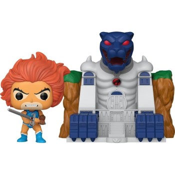 Funko Pop! Town: Thundercats - Lion-O With Cat's Lair 45 101346 889698837781