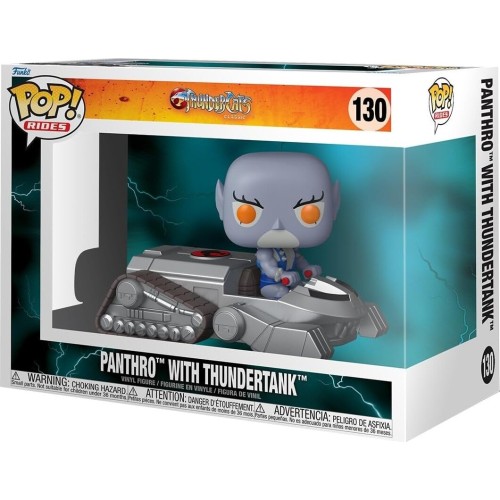 Funko pop! rides: tc - panthro with thundertank - thundercats - collectable vinyl 101345 889698837774