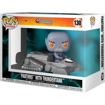 Funko pop! rides: tc - panthro with thundertank - thundercats - collectable vinyl 101345 889698837774