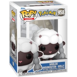 Funko pop! games: pokemon - wooloo - collectable vinyl figure - gift idea - official merchandise - toys for kids and adults - vi