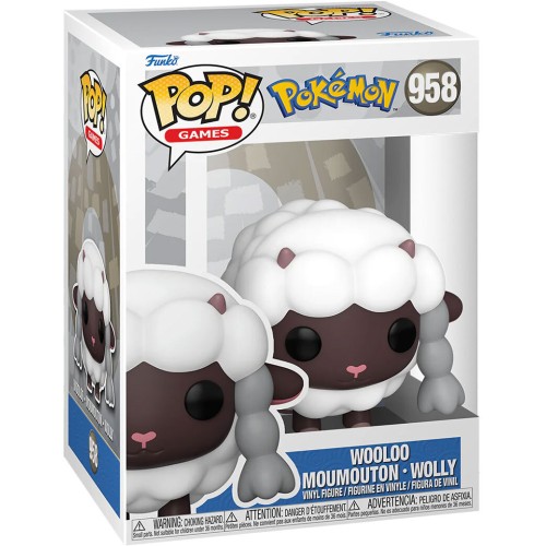 Funko Pop! Games: Pokemon - Wooloo 958 Φιγούρα Βινυλίου 087672 889698709781