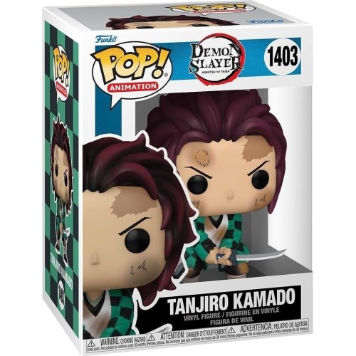 Funko Pop! Animation: Demon Slayer Kimetsu No Yaiba - Tanjiro Kamado (Training) 1403 Φιγούρα Βινυλίου 085162 889698726139