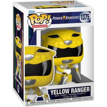 Funko pop! tv: mighty morphin power rangers 30th - yellow ranger - power rangers  085137 889698721585